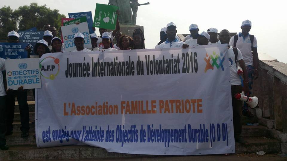 Participation à la Journée Internationale du Volontariat 2016