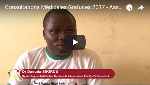 Documentaire sur la Journée de Consultation Médicale Gratuite 2017
