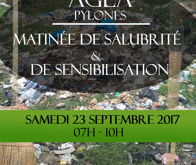 Matinée de salubrité et de sensibilisation à Agla